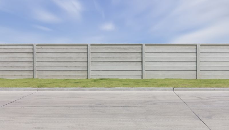 Concrete Fence Construction