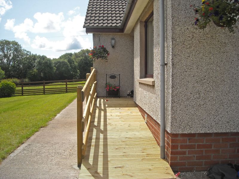 Concrete Ramp Installation